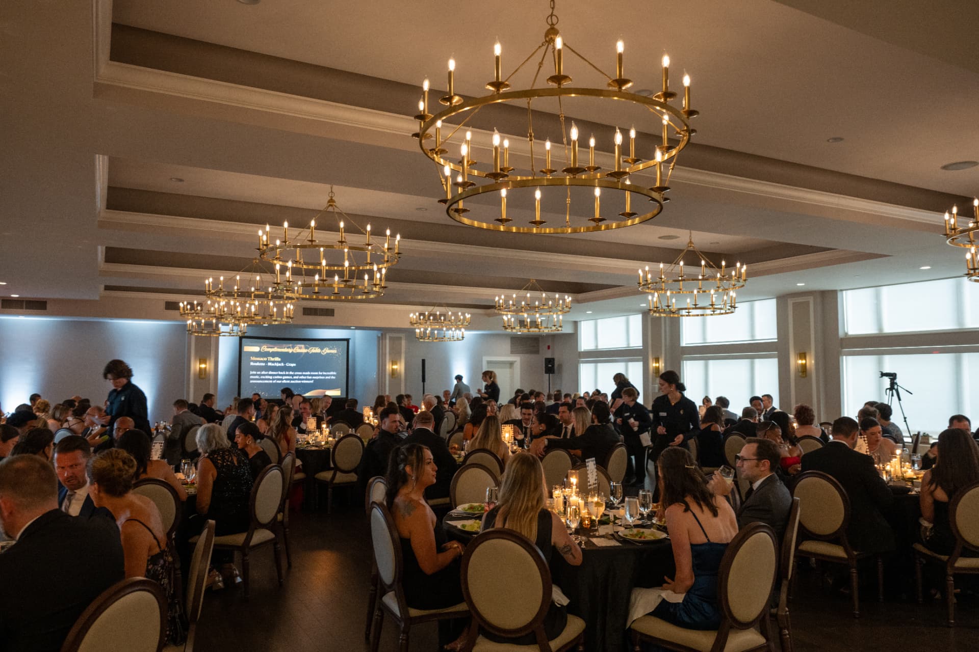 Guests gathered under the chandeliers at the 2026 SteelPoint Foundation Gala
